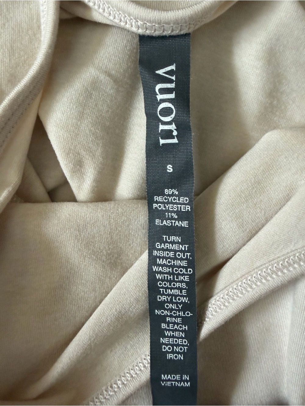Vuori Women's Cream Scoop Neck Tank Top small - Picture 4 of 6